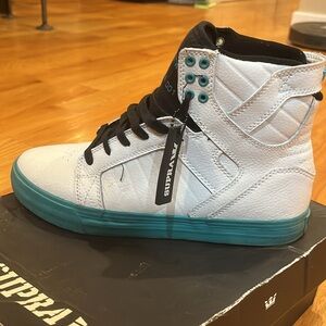 Supra Skytop Muska 001 teal/white